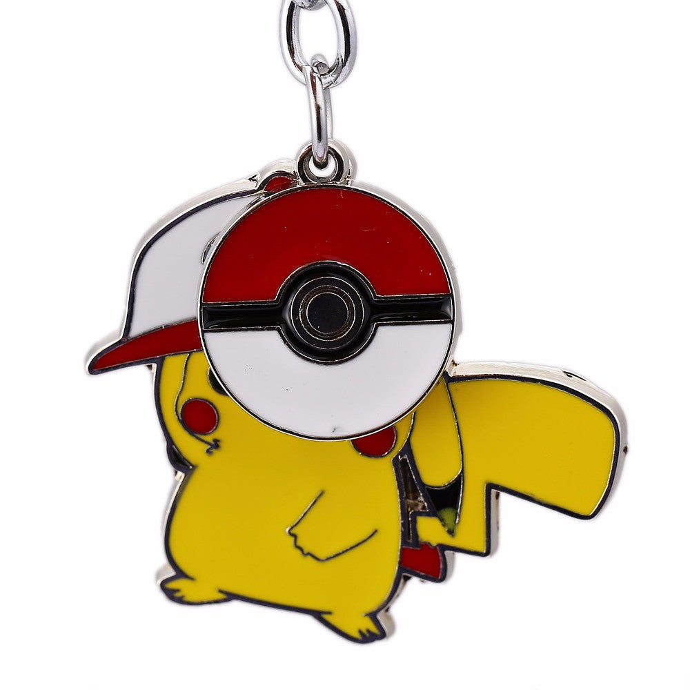 Pokemon Go Keychain Pikachu Key Ring Holder