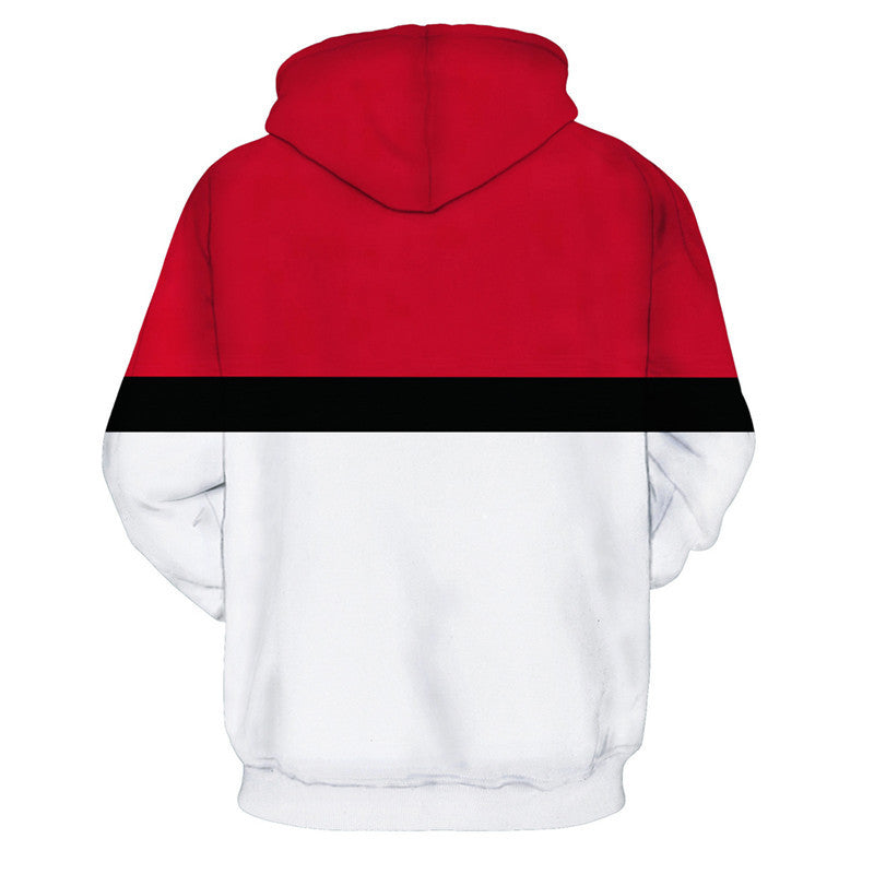 2017 Men Women Casual Pokemon Pullovers Sweatershirts for Winter and Autumn