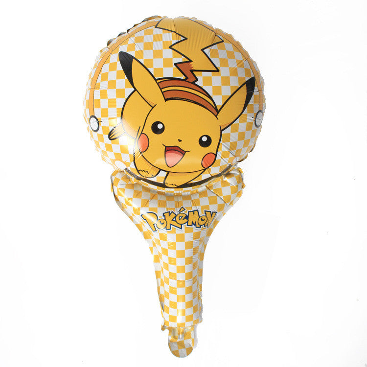 5pcs classic party toys pokemon foil balloons