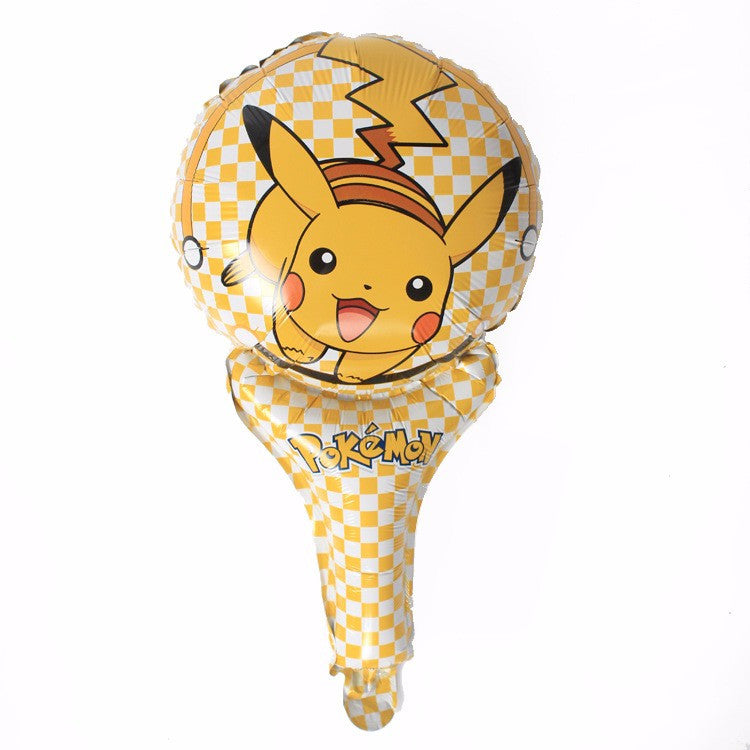 5pcs classic party toys pokemon foil balloons
