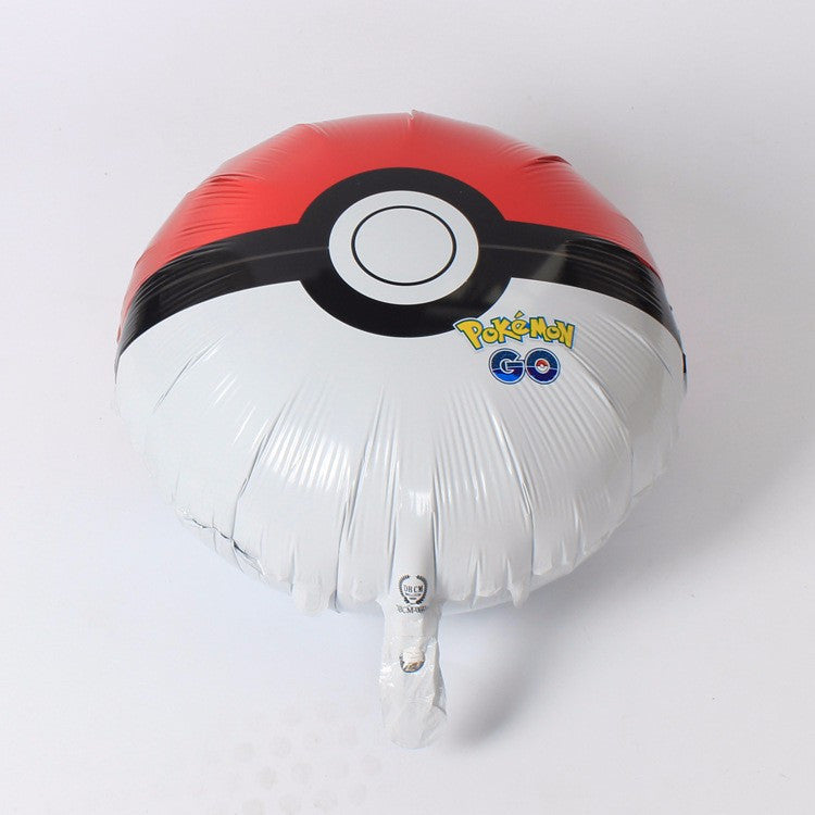 5pcs classic party toys pokemon foil balloons