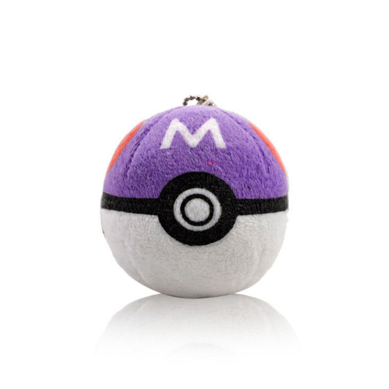 Cashmere pokemon ball phone pendant key ornaments