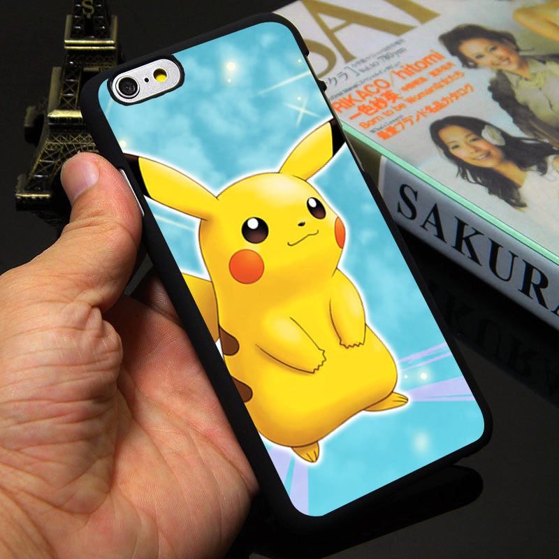 Pokemon Go Case for Apple iPhone 7 4 4s 5 SE 5s 5c 6 6s plus Pokeball Cover 4.7 5.5 inch
