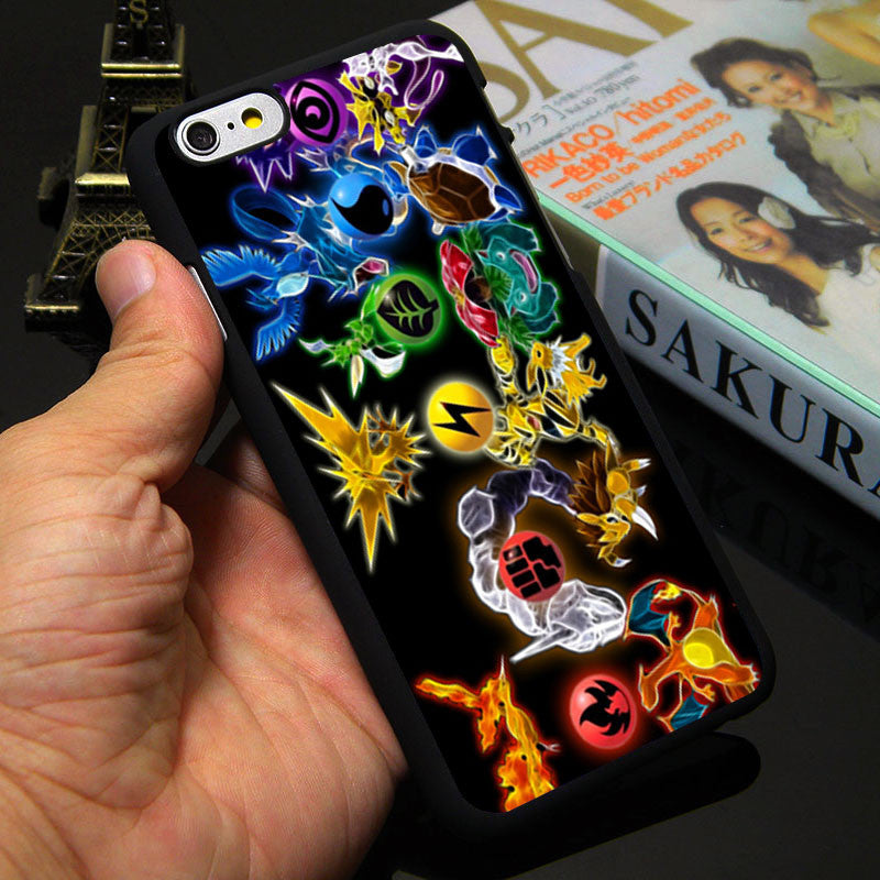 Pokemon Go Case for Apple iPhone 7 4 4s 5 SE 5s 5c 6 6s plus Pokeball Cover 4.7 5.5 inch