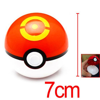 1Pcs Pokemon Ball Figures  7cm