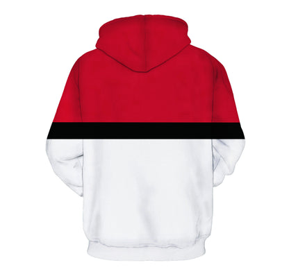 2017 Men Women Casual Pokemon  Pullovers Sweatershirts for Winter and Autumn