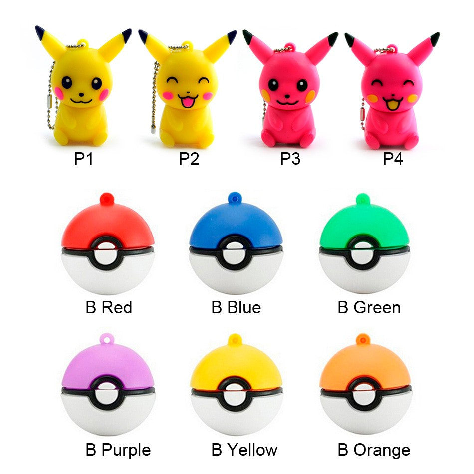 New mini pen drive Pokemon Pikachu 8gb 16gb 32gb 64gb