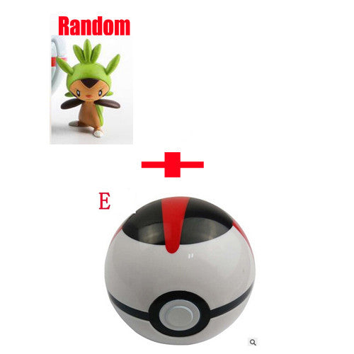 New Poke Ball with Figures Toys Pokeball Shell Mini Anime Cartoon Collection Cosplay Pop-up Pokeball Kids Gift 13 Styles