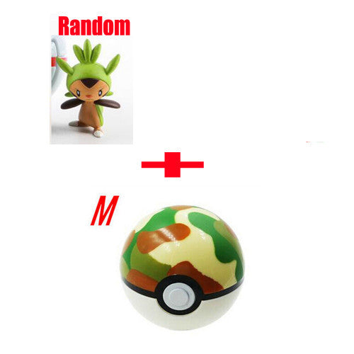 New Poke Ball with Figures Toys Pokeball Shell Mini Anime Cartoon Collection Cosplay Pop-up Pokeball Kids Gift 13 Styles