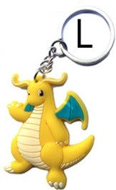 Poke Ball Key chain Pikachu Pokemon  pvc key ring holder keyrings pendant Jewelry chaveiro gift