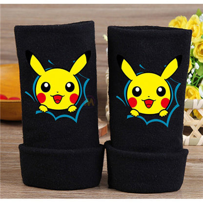 Pokemon Go Half Finger Gloves