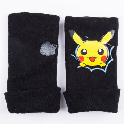 Pokemon Go Half Finger Gloves