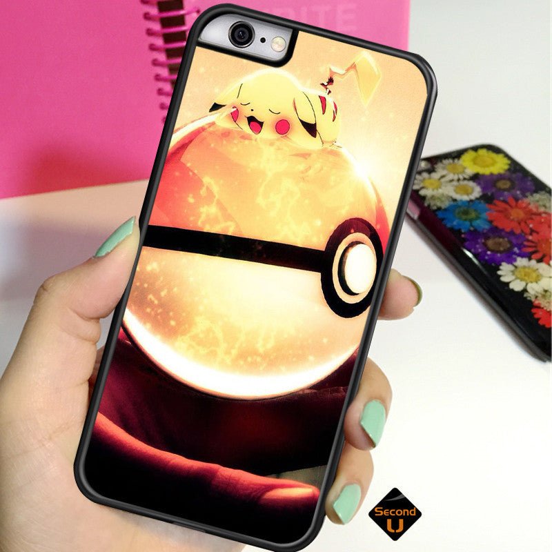 Pokemons Go Pocket Monsters Pikachue Pokeball phone Accessories Case For iphone 7 7plus samsung galaxy S6 S7 edge j3 j5 J7 A3 A5