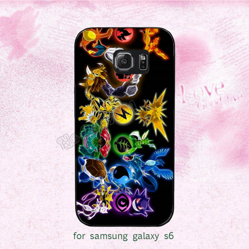 Pokemons   hard plastic pc phone accessories for samsung s6 cover