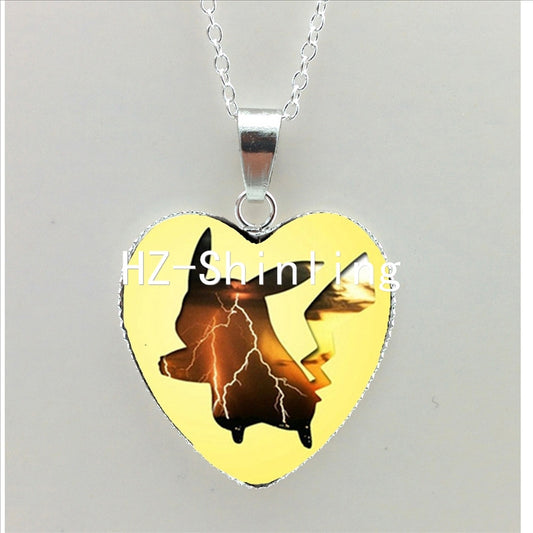 New Pikachu Heart Necklace