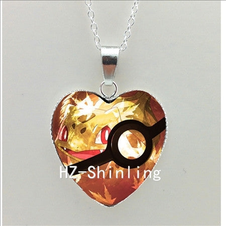 New Pikachu Heart Necklace