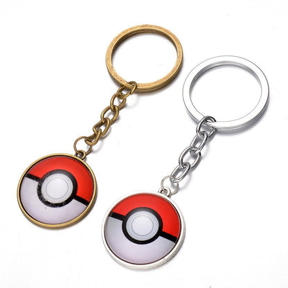 Pokemon Pikachu Poke Ball Keychain