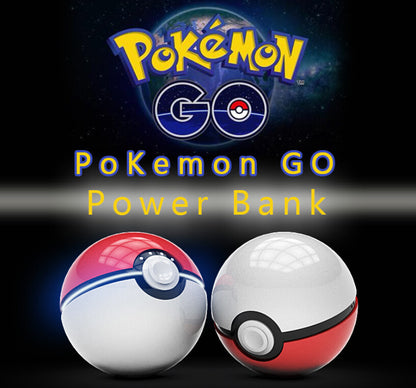 New Pokemon Go Ball Phone Portable Dual USB Charger Power Bank Battery 12000mAh