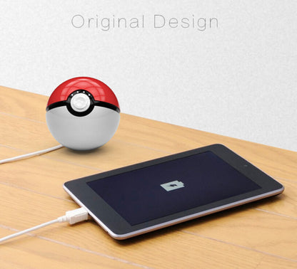 New Pokemon Go Ball Phone Portable Dual USB Charger Power Bank Battery 12000mAh