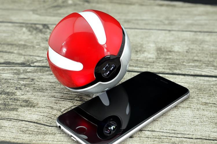 Pokemon Go Pokeball Power Bank 5500mah  for iPhone Samsung Huawei Universal External Battery Charger Powerbank
